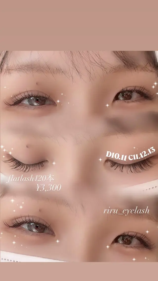 マツエク・マツパ Riru eyelashのマツエク・マツパデザイン