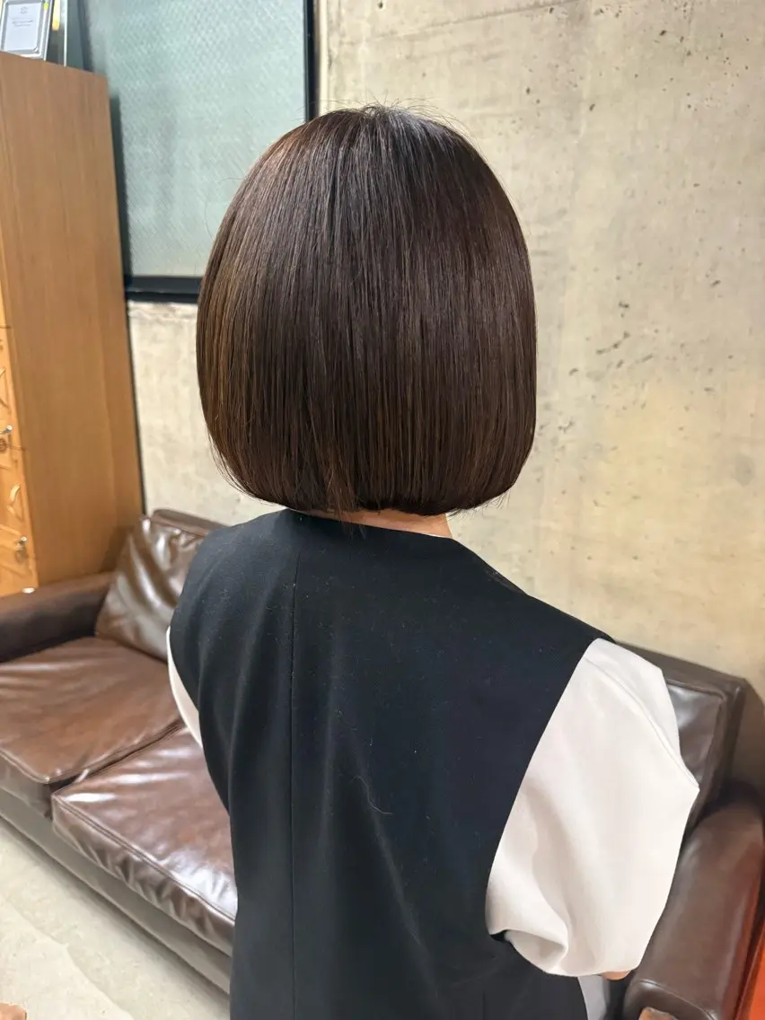 カラー サクラ /ワンカラーのヘアスタイル