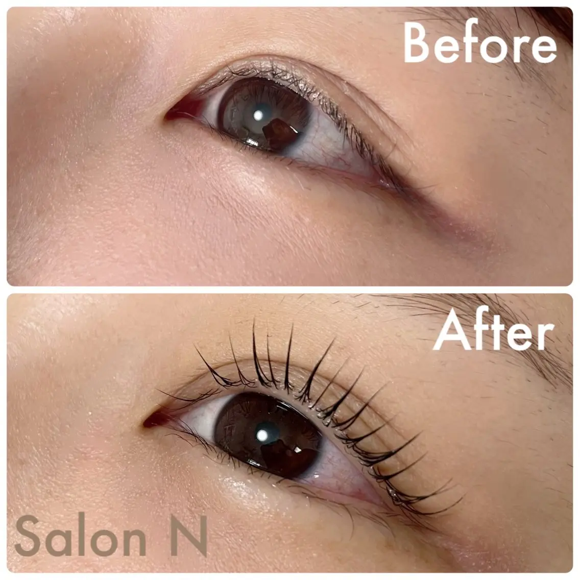 マツエク・マツパ まつげパーマ 一重×まつ毛パーマ Lash  Lift Salon Nのマツエク・マツパデザイン