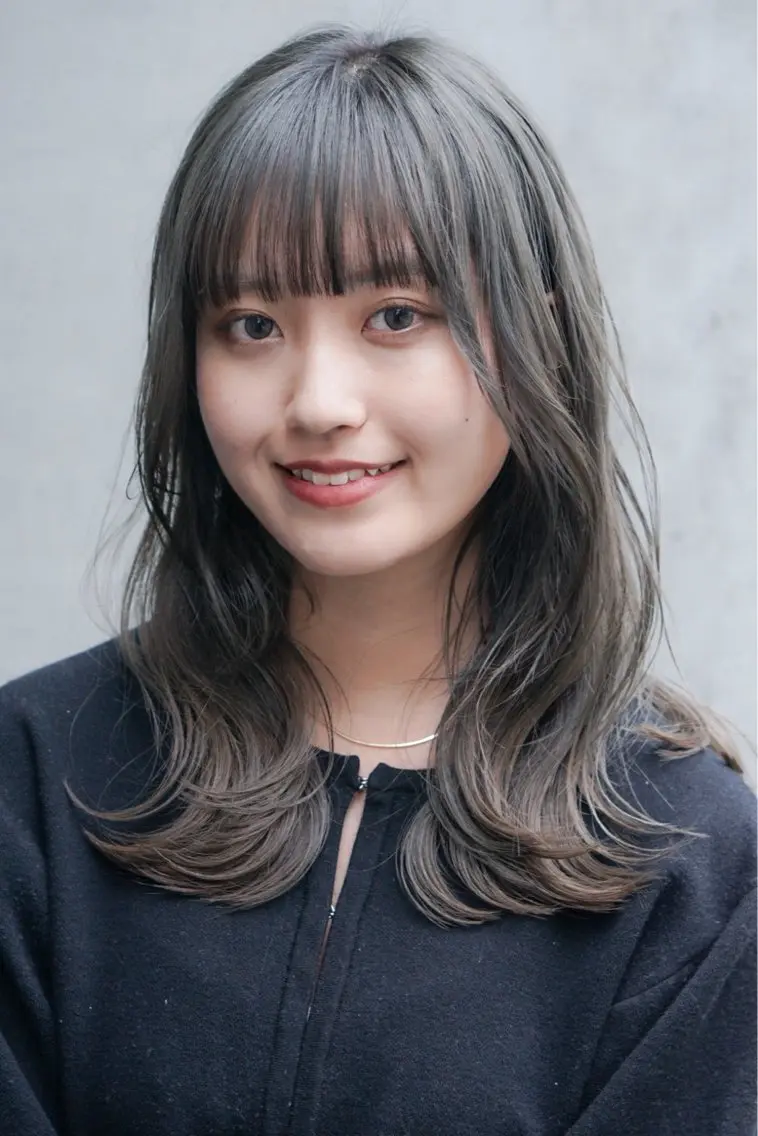 ミディアム 加藤 拓哉のヘアスタイル