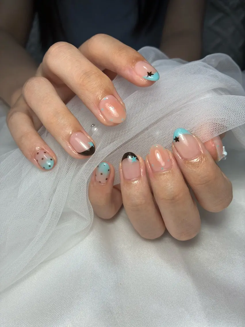 ショート ハンドネイル salon Luceのネイルデザイン