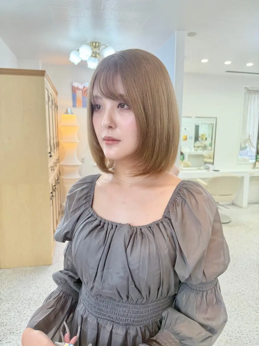 ミディアム ヘアカラー トリートメント LOMARLIE/ Karen🪐💫のヘアスタイル
