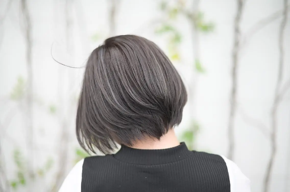 ショート カラー ハイライトカラー ハイライト ショートヘア muk hair篠村 髪質改善/完全個室のヘアスタイル