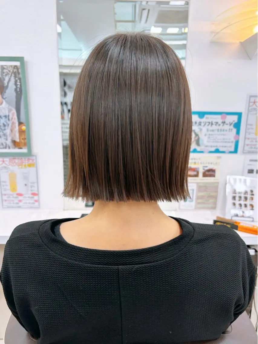 ショート ボブ 伸ばしかけ ボブ🪽 ばばゆうきのヘアスタイル