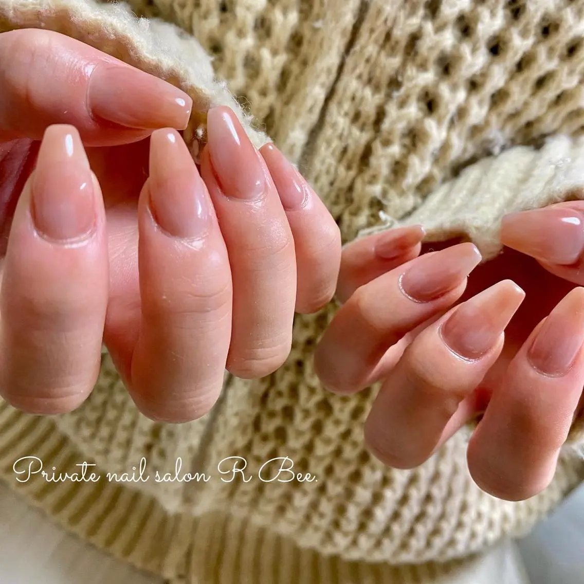 ネイル オフィスネイル シンプルネイル ハンドネイル aneu. -アヌ- 💅🫧reinaのネイルデザイン
