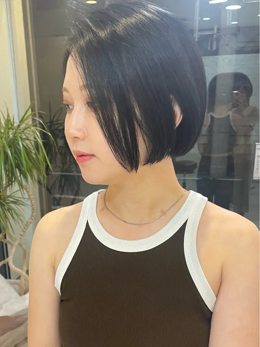 ショート ボブ カット ヘアカラー 【ボブ/個室サロン】 癒し空間mimuraのヘアスタイル