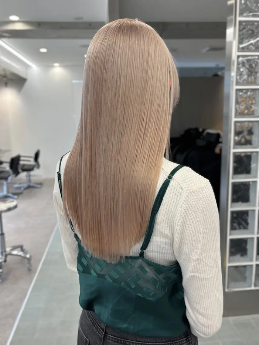 平日限定❗️ダブルカラーリタッチブリーチ💎の写真