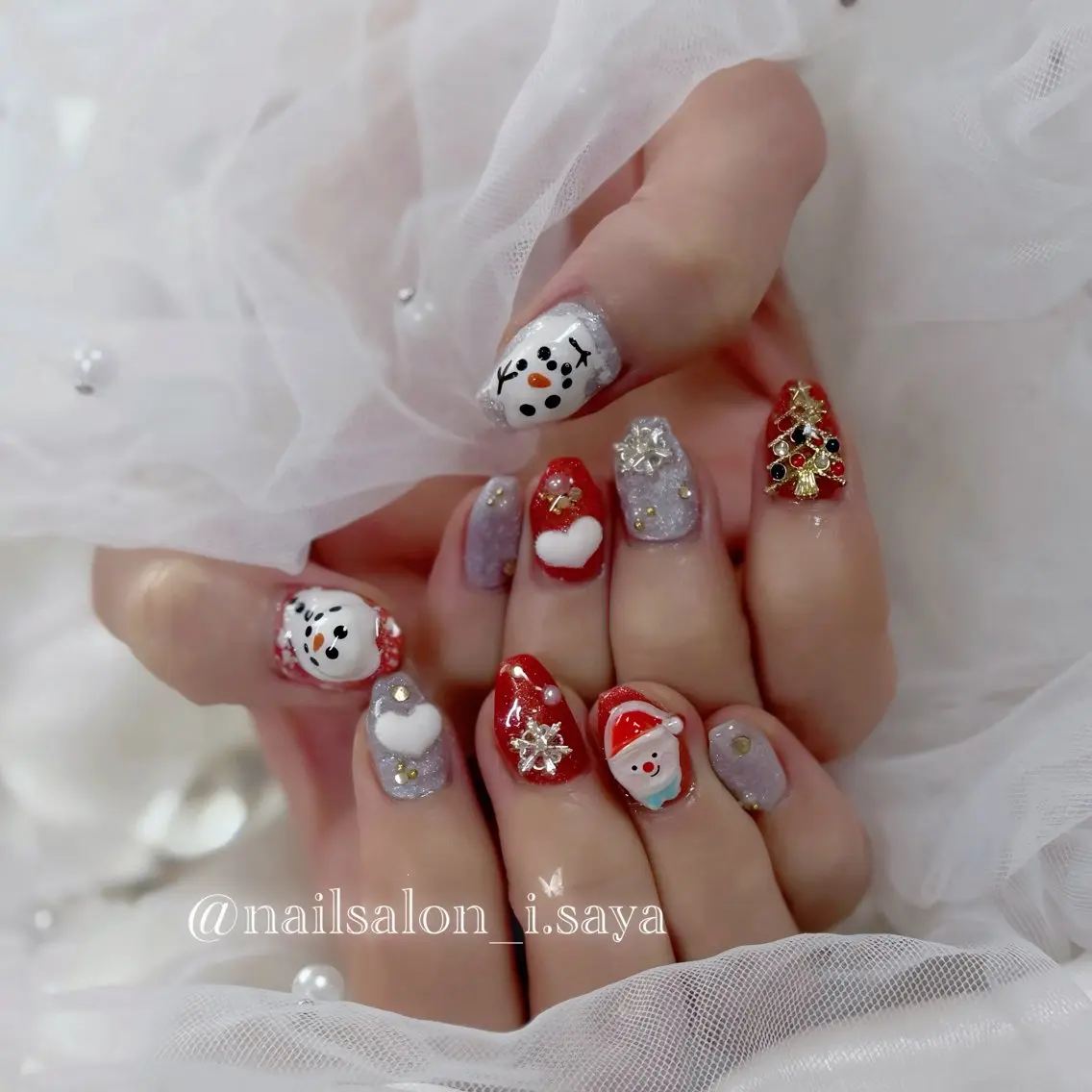 ネイル nailsalon i.／saya𓃠‪のネイルデザイン