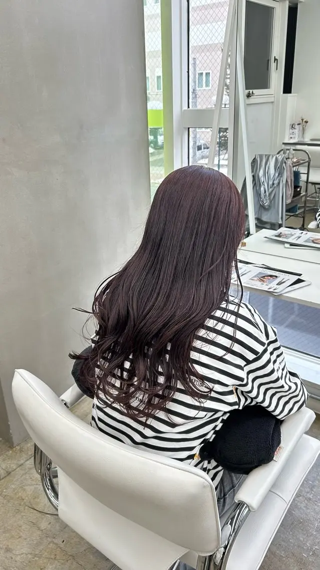 ロング カラー moeka/札幌/ 透明感カラーのヘアスタイル