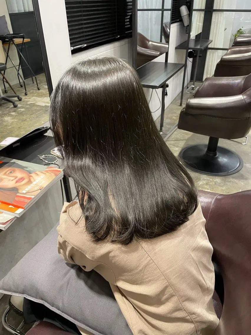 ミディアム カット ヘアカラー カットモデル募集‼️ kotono🪿のヘアスタイル