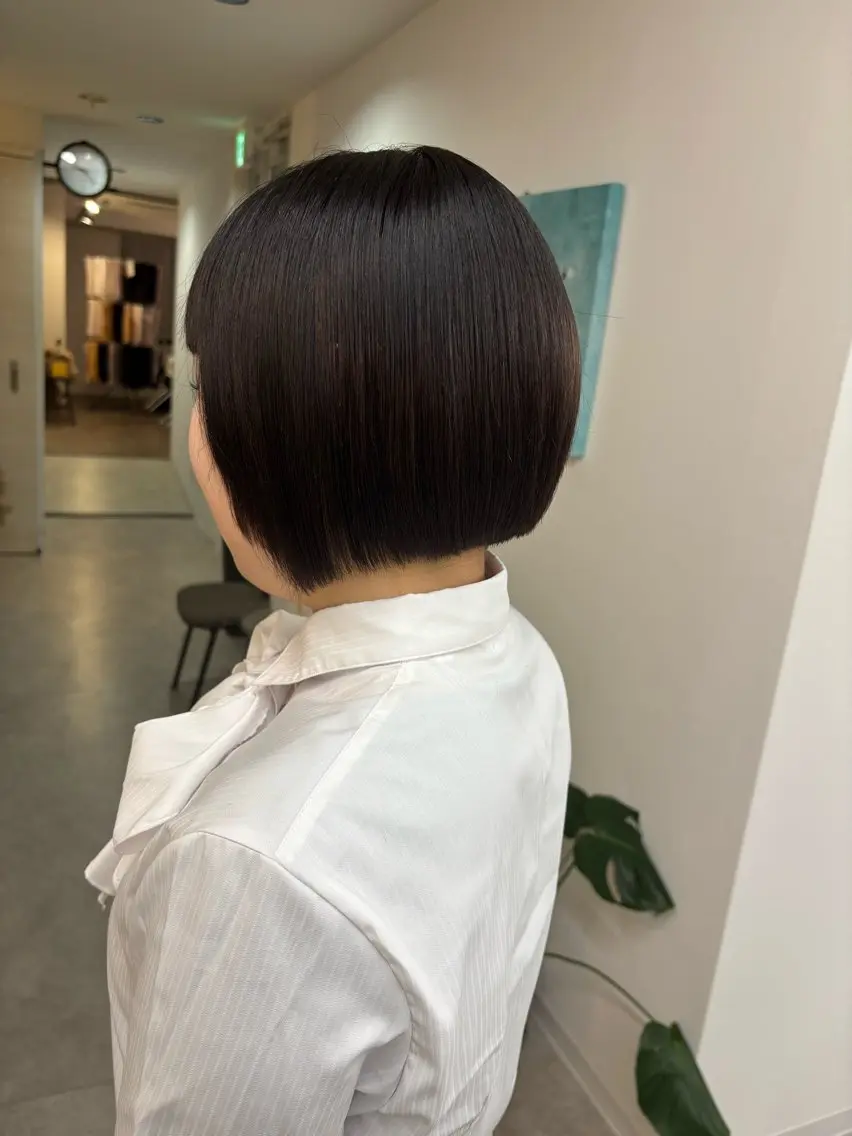ショート ボブ 權軒 真尋 /モデル様募集中のヘアスタイル