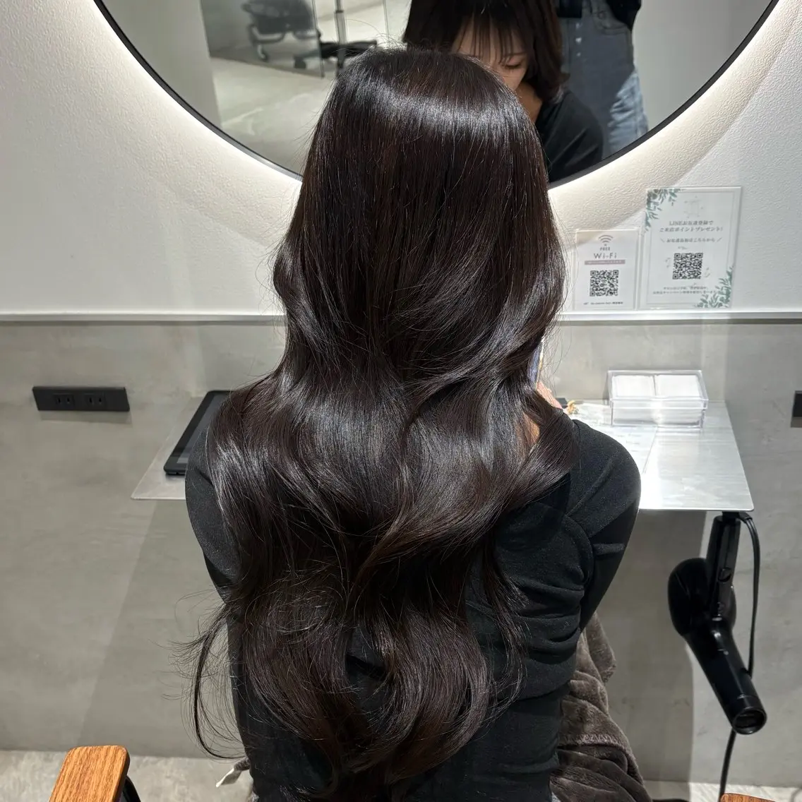 似合わせカラー🫧+最高峰eral20分ヘッドスパ🩵の写真