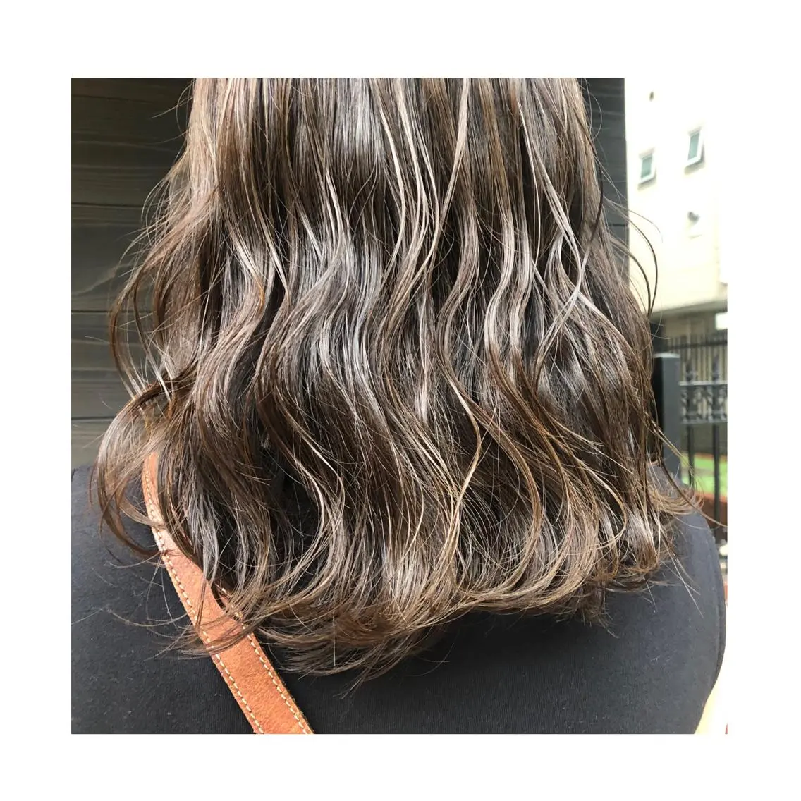 セミロング アッシュ ヘアカラー トリートメント ❁⃘ ち だ り さ ❁⃘のヘアスタイル