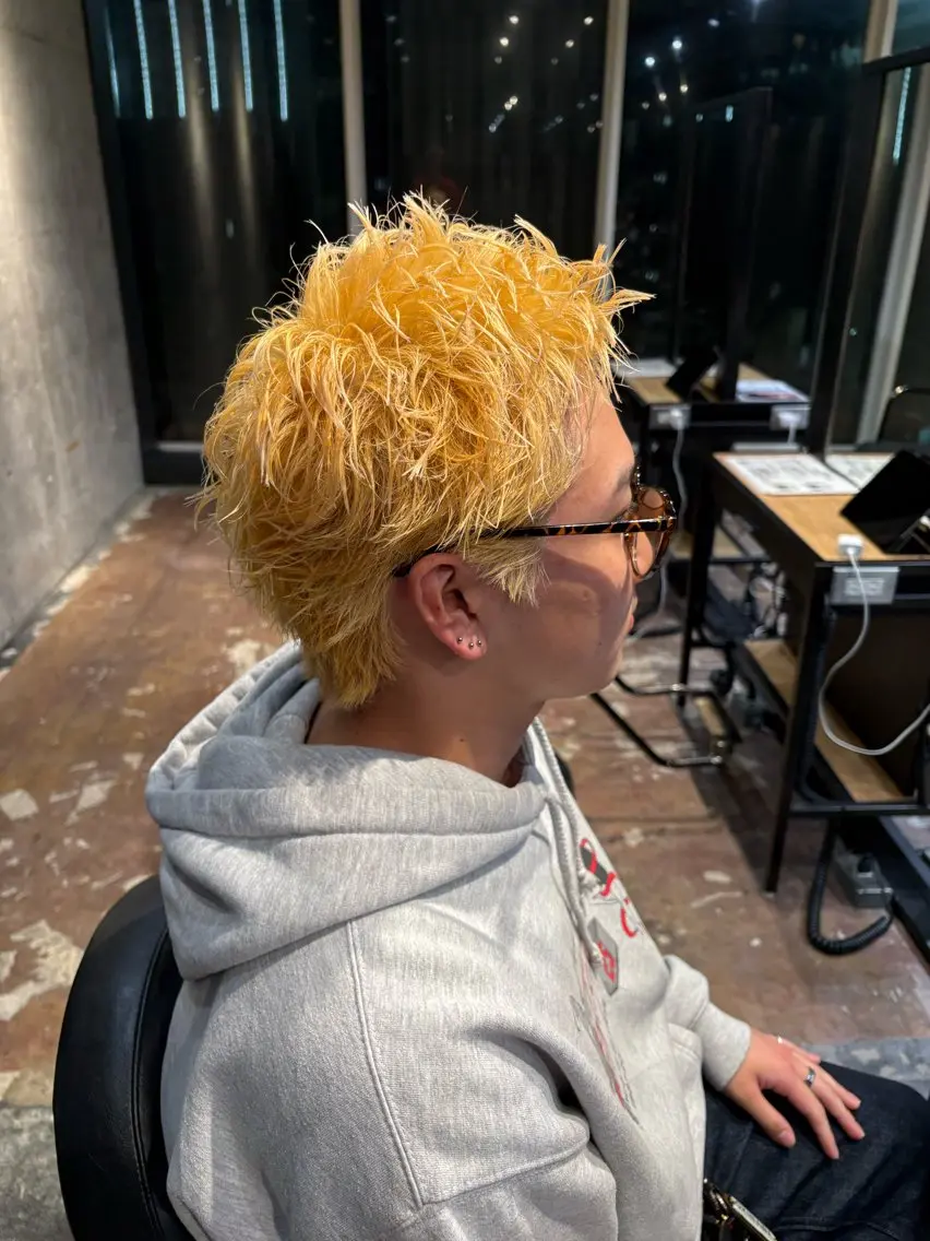 メンズ カット ヘアカラー ［レディースカット /ショート］はるのりのヘアスタイル
