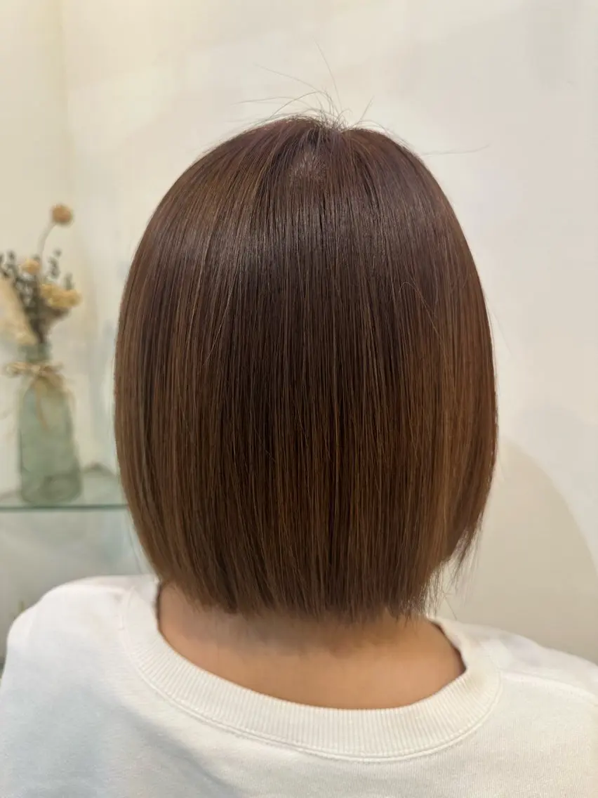 カラー ベージュカラー 🥐レディースカット 募集中/厚智菜美🥐のヘアスタイル