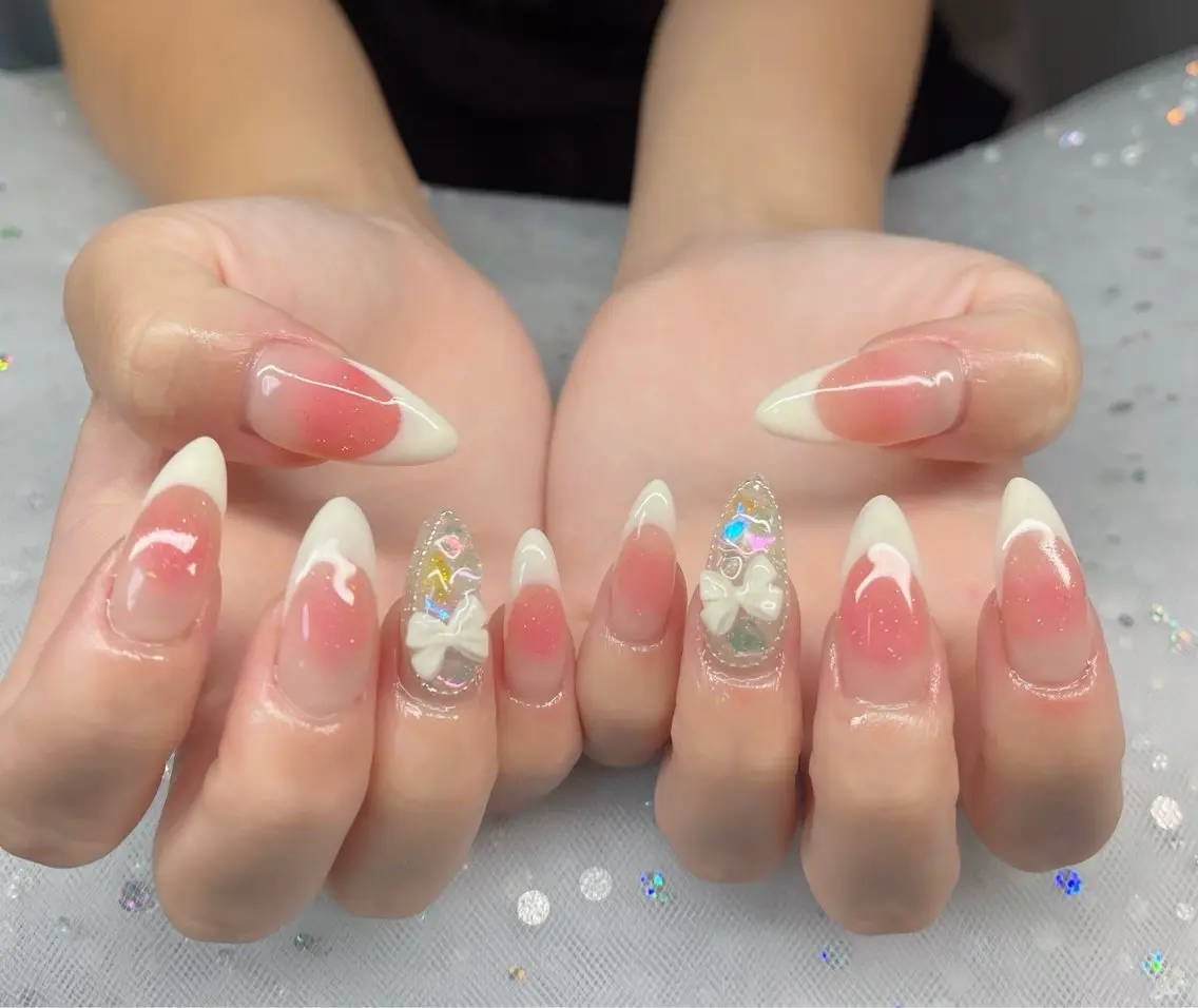 ネイル ハイネイル 自宅サロンのネイルデザイン