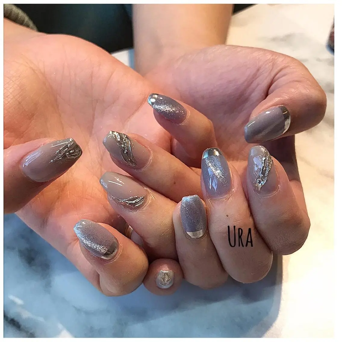 ネイル ハンドネイル UrakoNail 《nail》のネイルデザイン