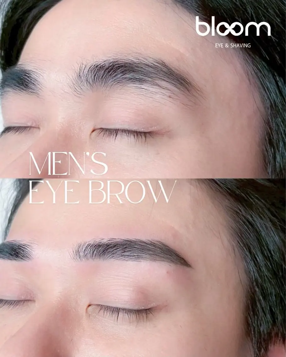 メンズ眉毛ワックスの写真