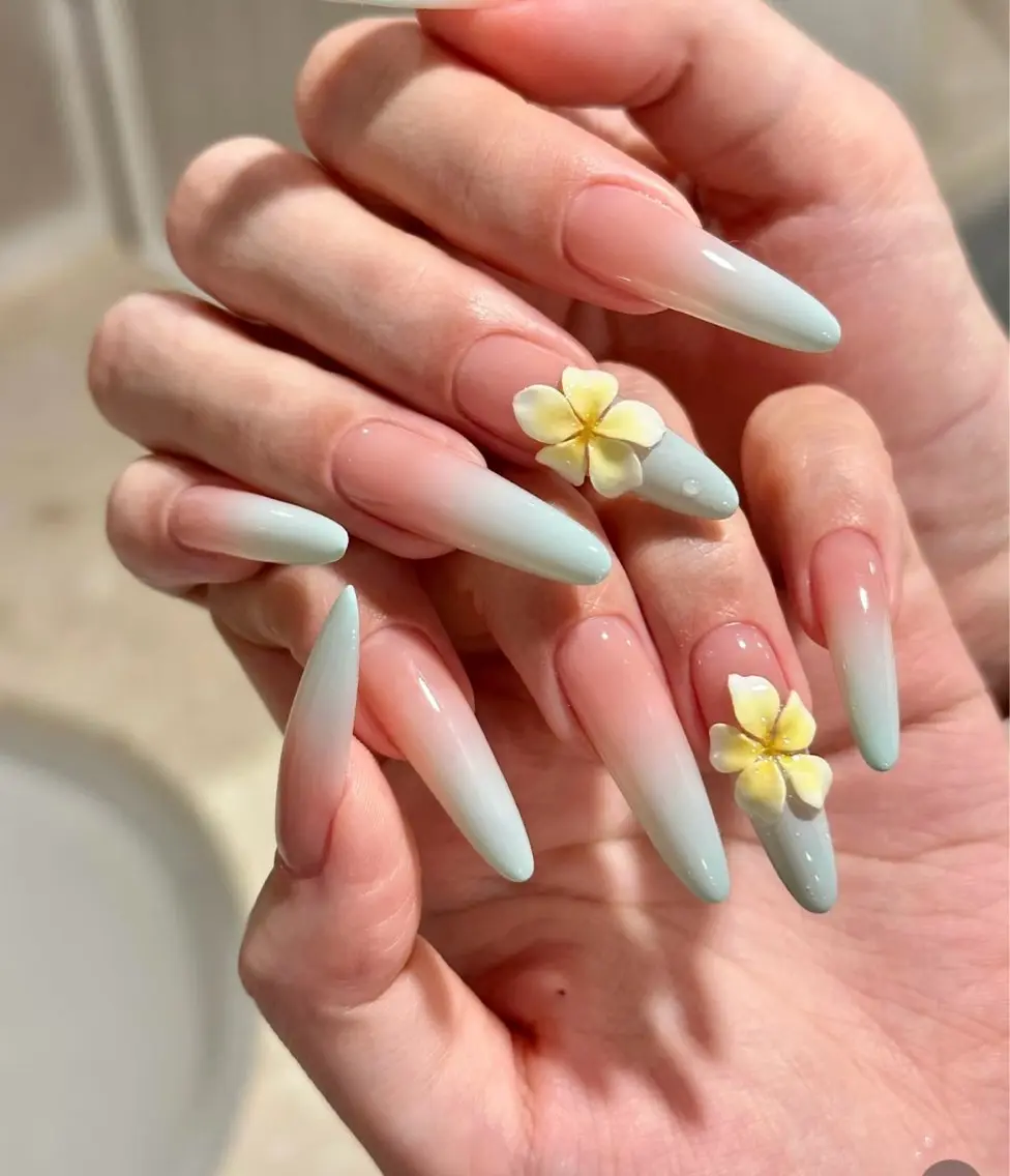 ネイル アートネイル チークネイル 長さ出し フレンチネイル ジェルネイル ハンドネイル 🦋new Nail🦋ニノのネイルデザイン