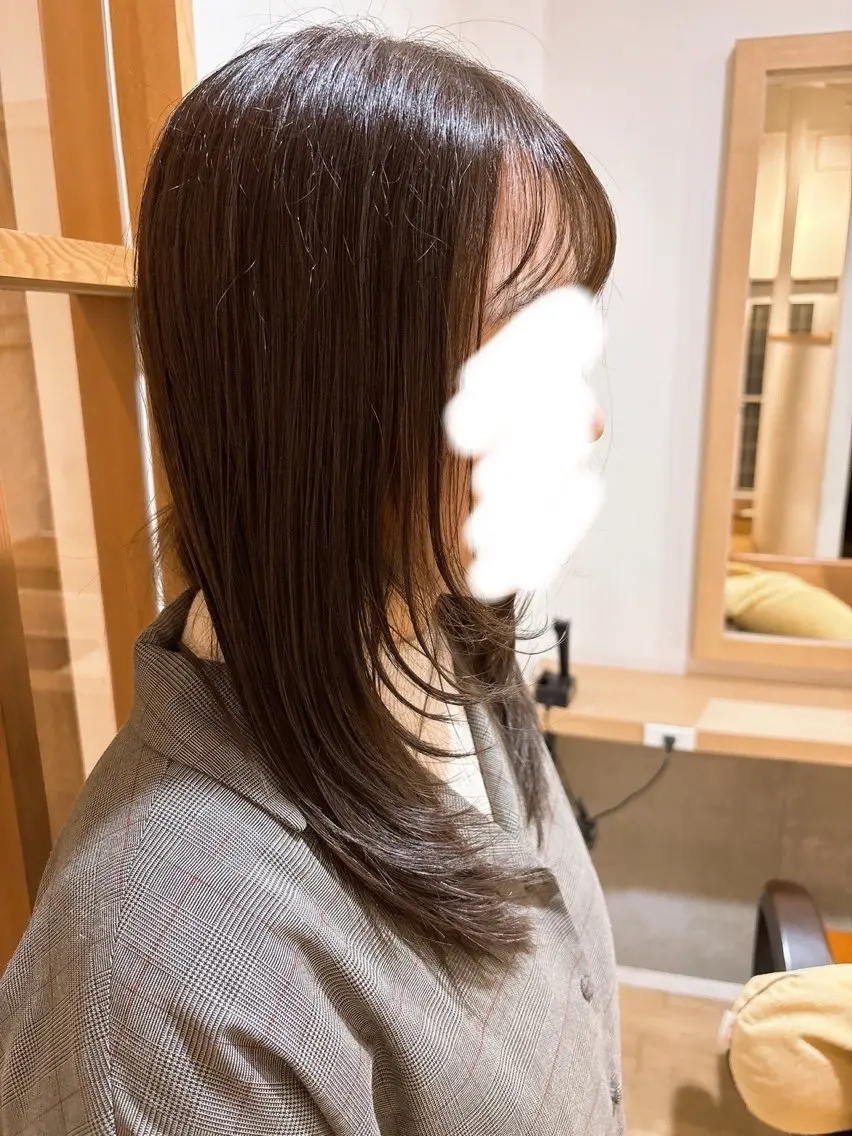 セミロング レイヤーカット f yujiのその他イメージ