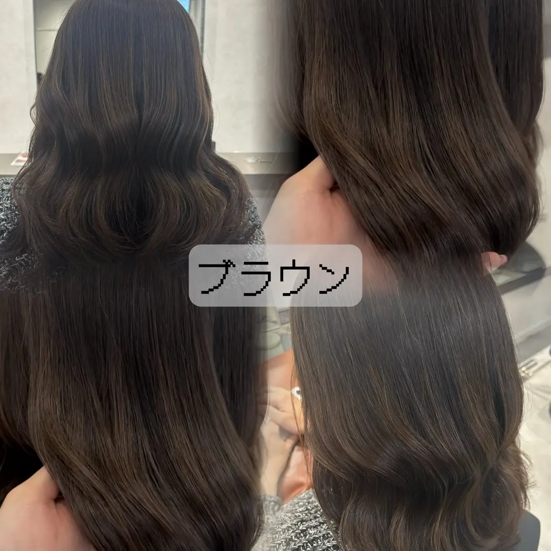 セミロング カラー 透明感カラー/顔周り カット🌸サクラ🌸のヘアスタイル