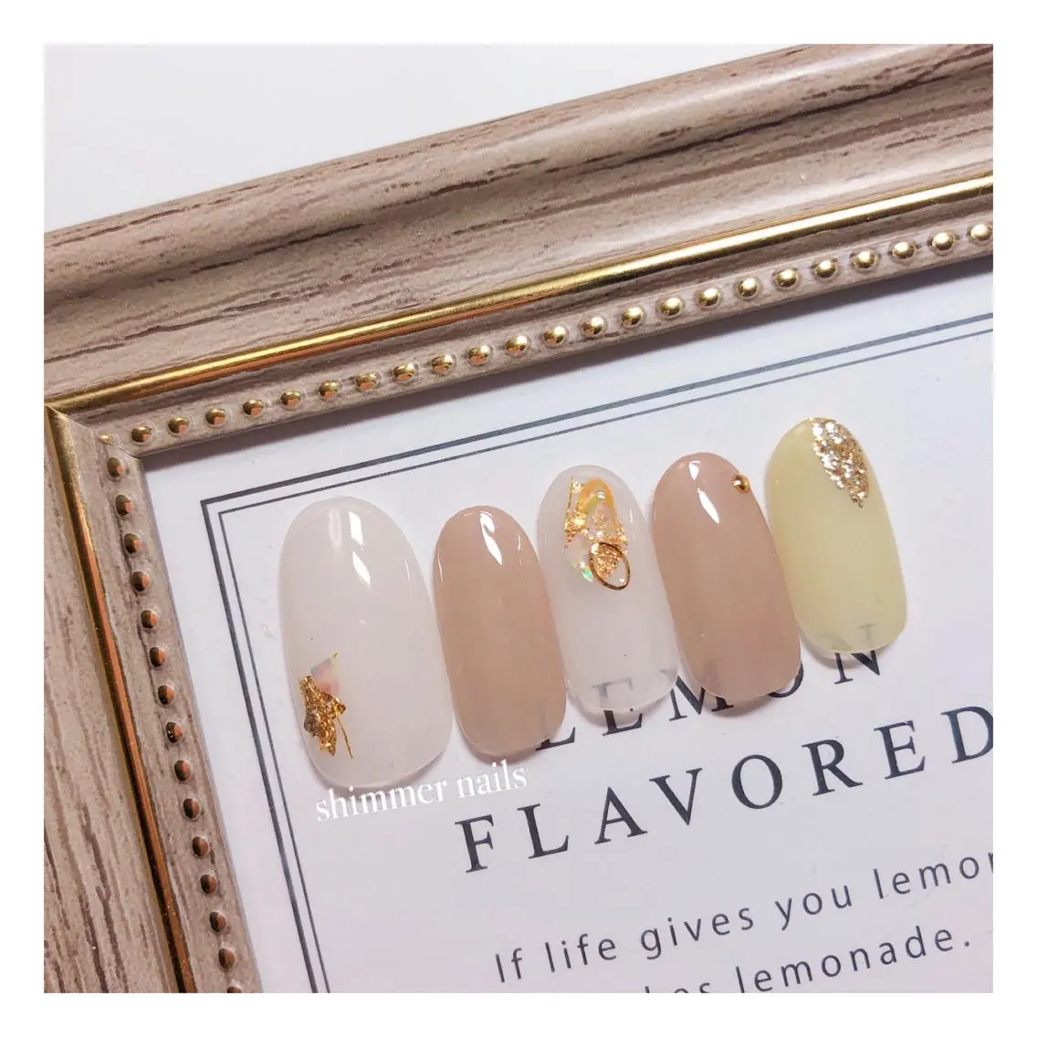 ネイル ハンドネイル shimmer nailsのネイルデザイン