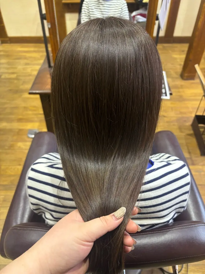 ロング カラー トリートメント arisa/ tj tenkiyohouのヘアスタイル