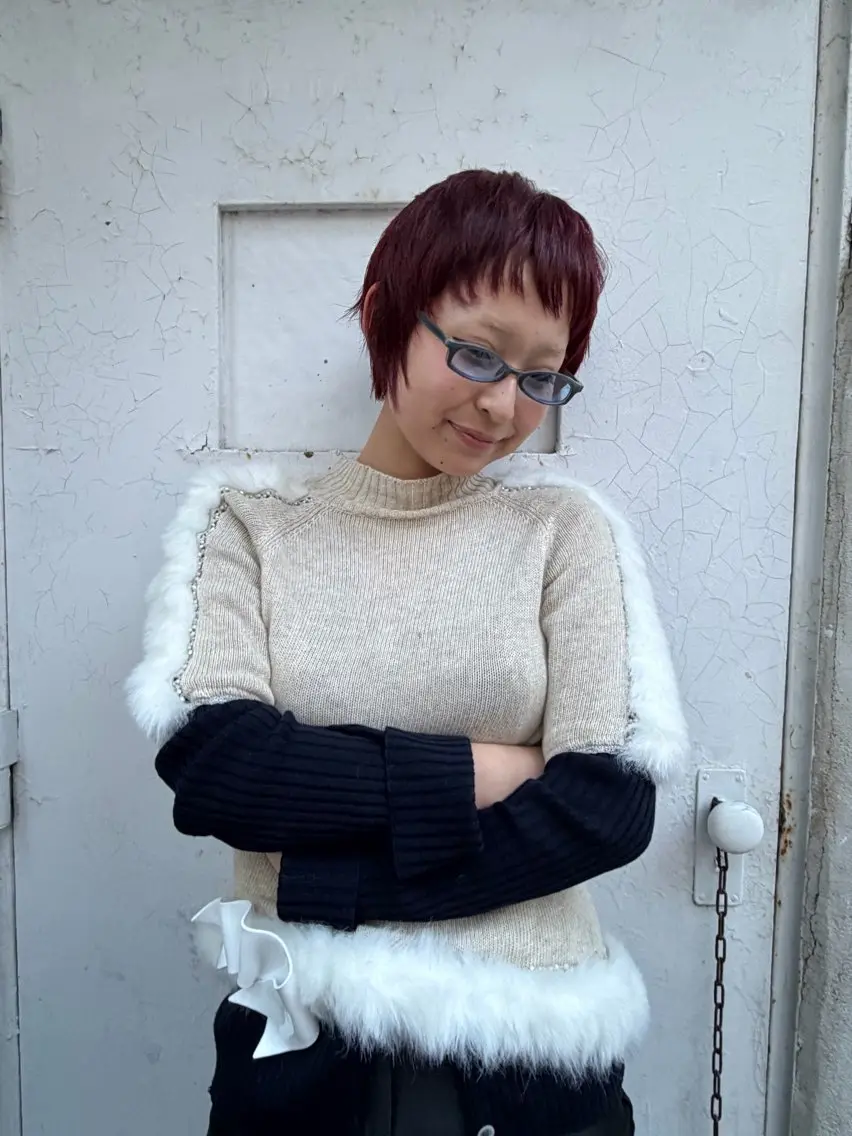 ショート カラー レッドカラー ヘアカラー トリートメント ヘッドスパ ヘアセット 田中 瑠愛のヘアスタイル
