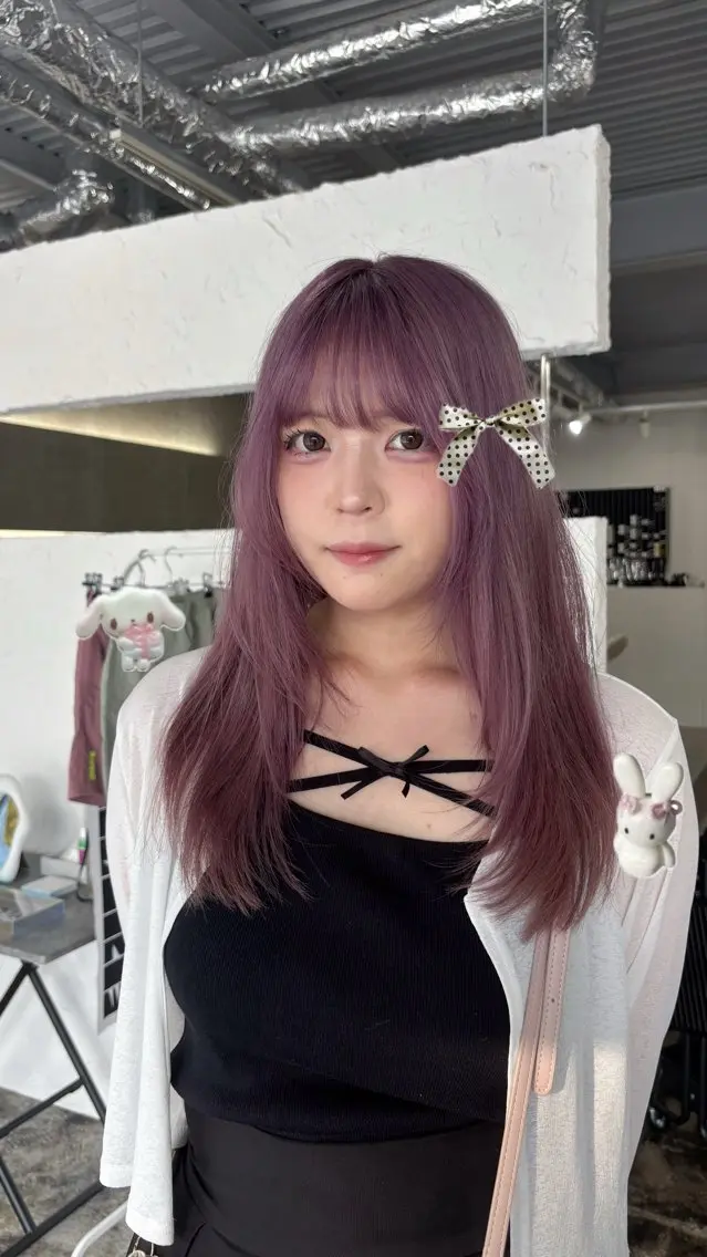 ロング ヘアカラー 【eim】小塚 玲奈のヘアスタイル