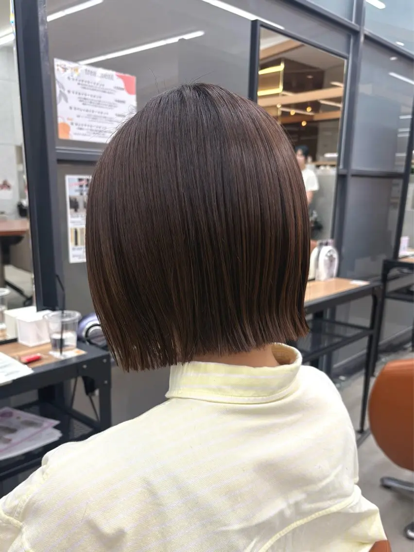 ショート カット トリートメント 🫧透明感🫧 上岡夕理香のヘアスタイル