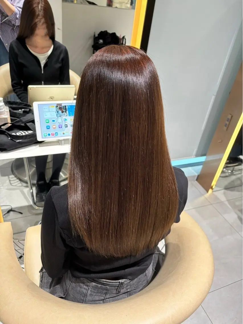 ロング 縮毛矯正 🫧髪質改善/ かずや🫧のヘアスタイル