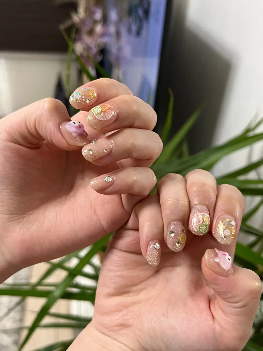 ネイル アートネイル Rin Nails Osakaのネイルデザイン