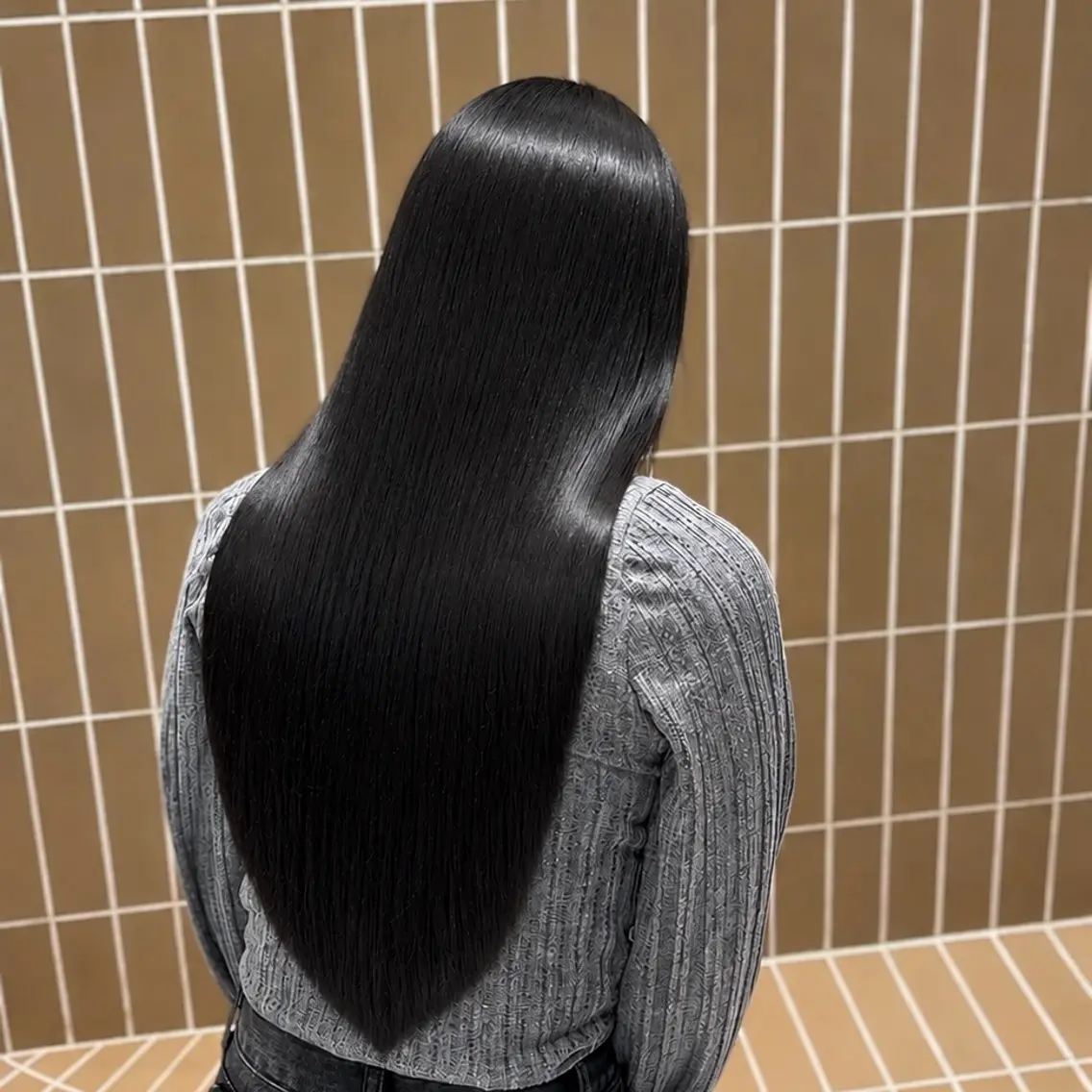 ロング カラー ヘアアレンジ カット ヘアカラー 縮毛矯正 トリートメント 🫧新宿 透明感 カラー/サスケ🫧のヘアスタイル