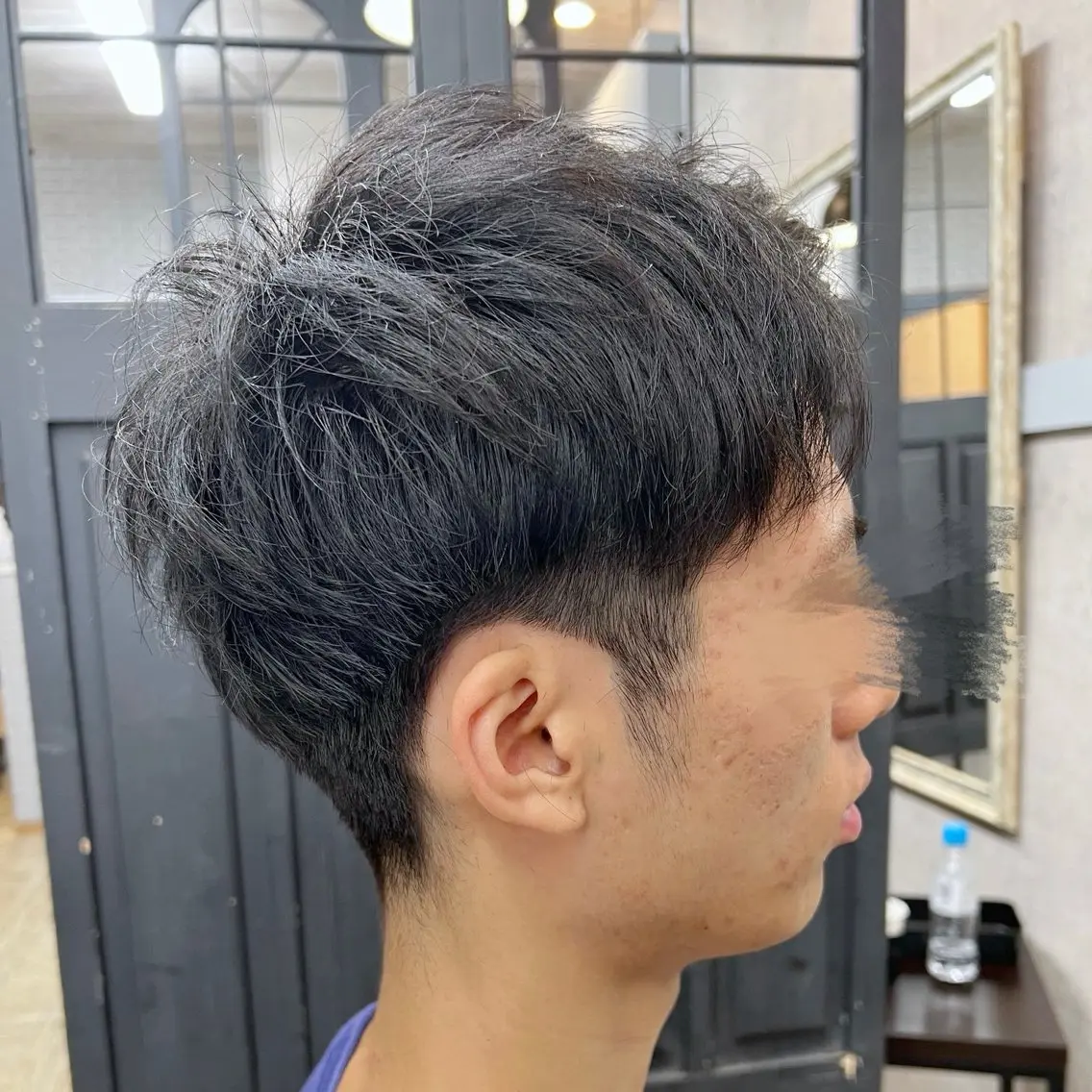 メンズ マッシュ 刈り上げ カット 高島 梨瑚のヘアスタイル