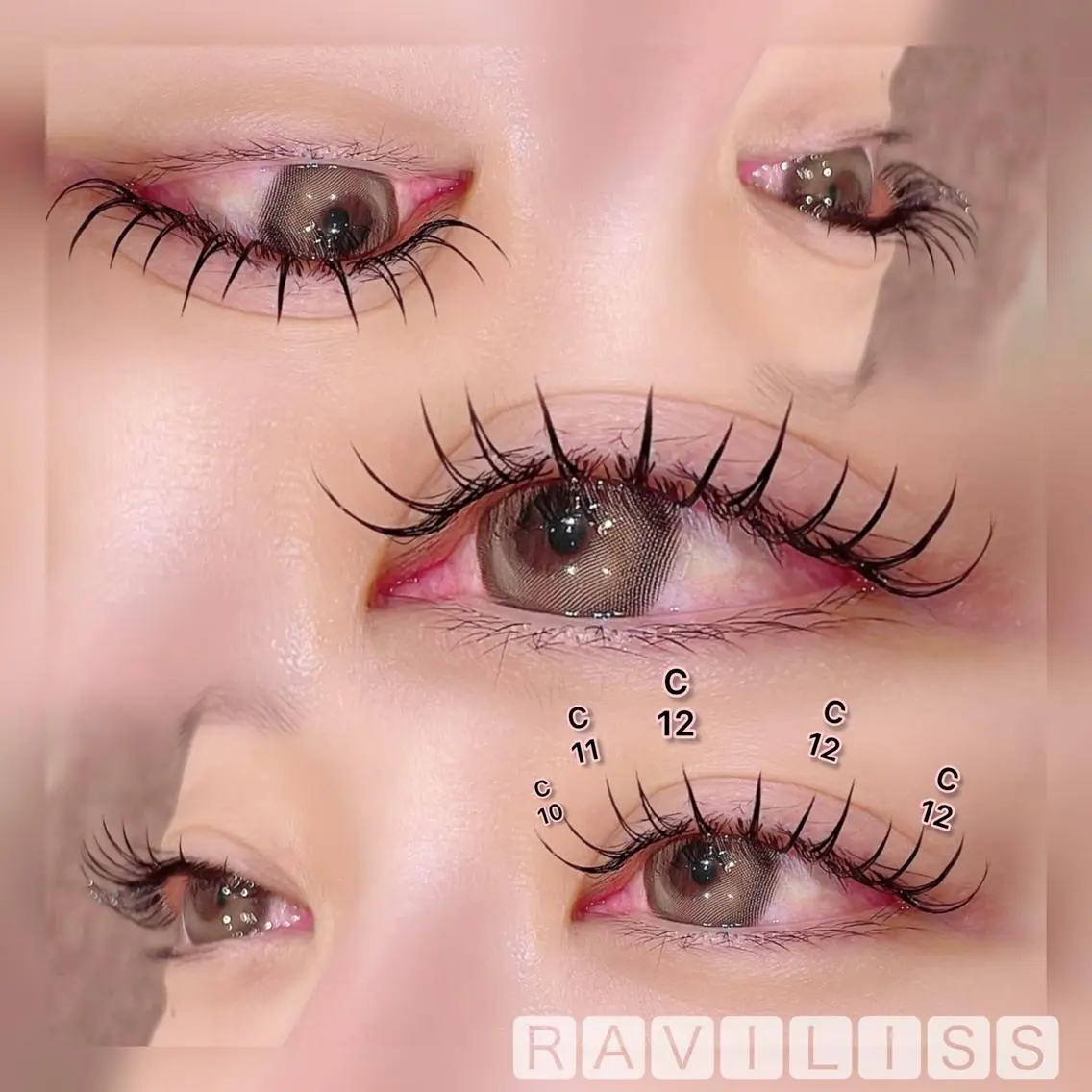 マツエク・マツパ RAVILISS 【ラヴィリス】のマツエク・マツパデザイン
