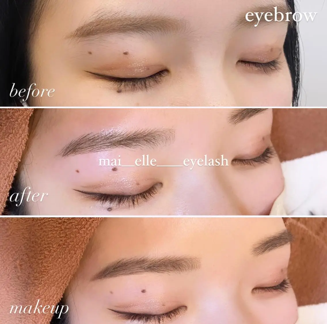アイブロウ ふわ眉✴︎うぶ眉 🌸maiの眉毛・アイブロウイメージ