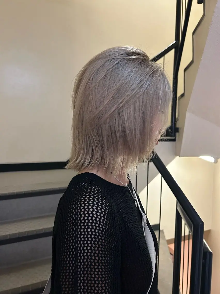 ミディアム ☕️結【suii.】 ボブ/ヘアセット☕️のヘアスタイル