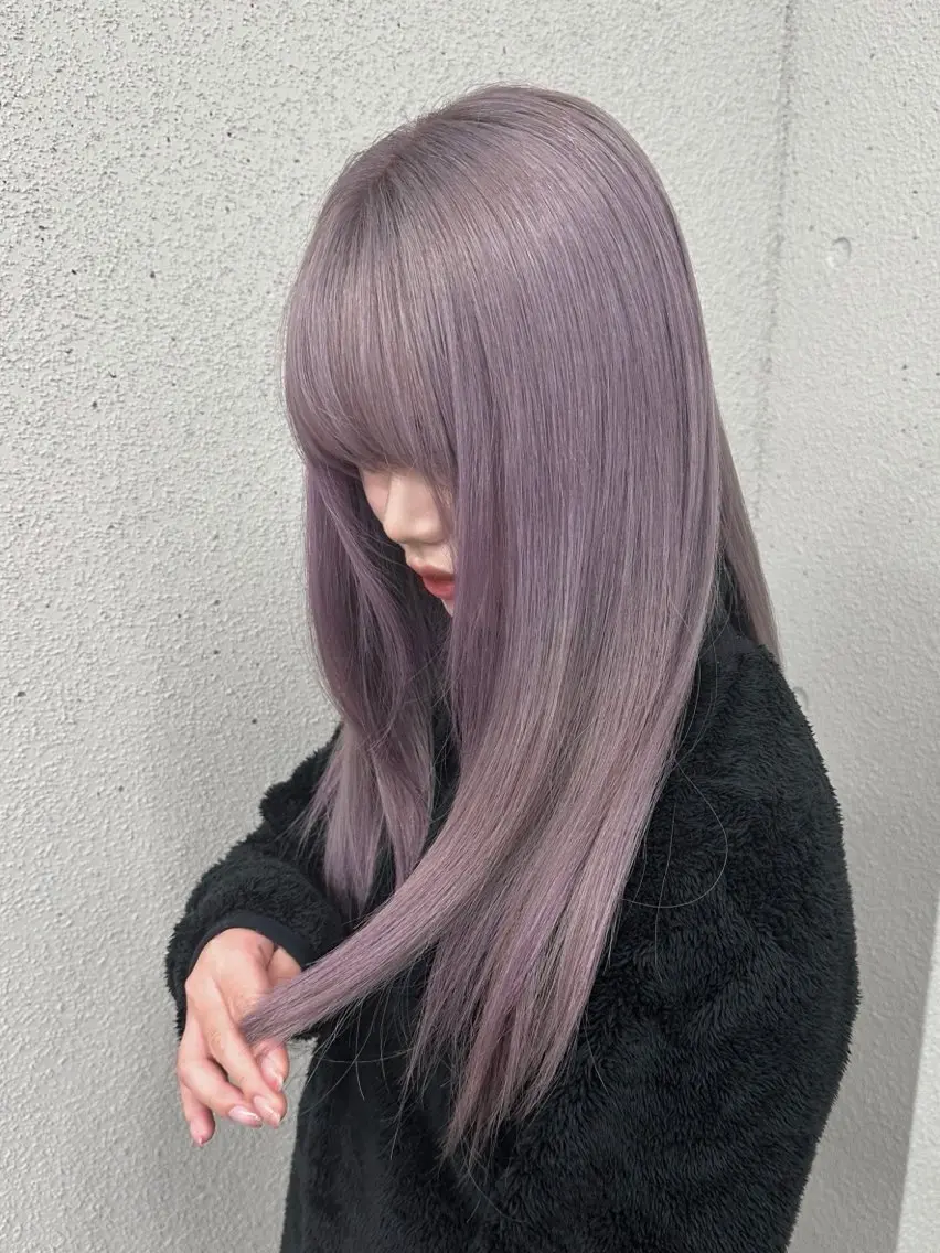 カラー well 那須🦭✨️のヘアスタイル