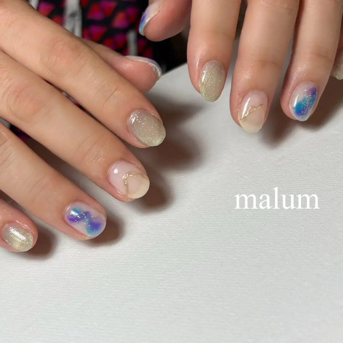 ネイル ハンドネイル malum nailのネイルデザイン