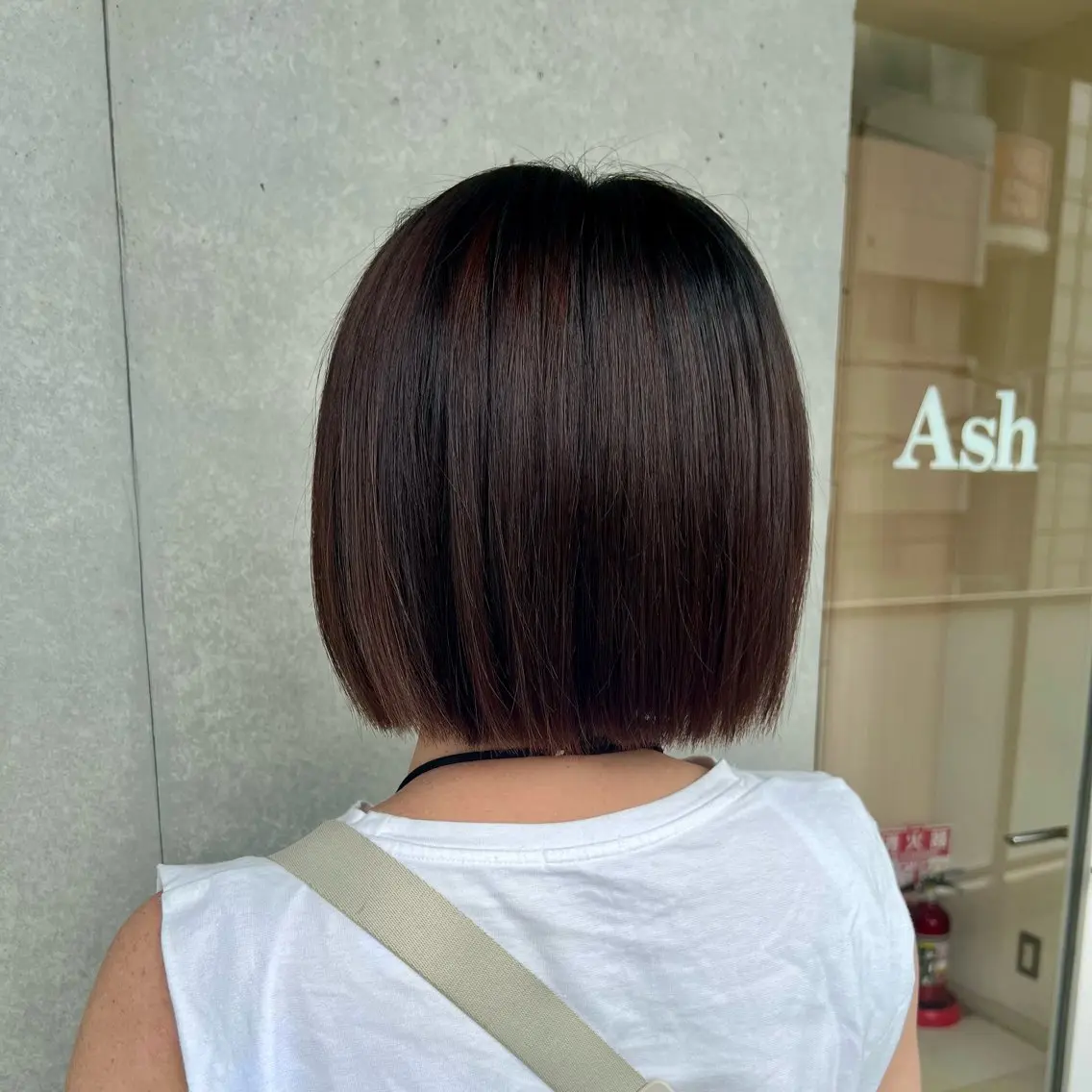 ショート ボブ カット 遠藤姫花 𝒂𝒔𝒉草加𓂃のヘアスタイル