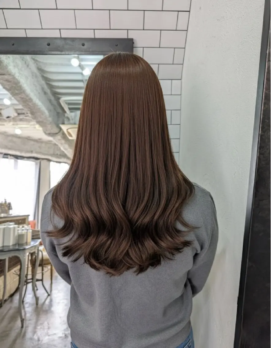 ロング カラー 髪質改善 中区/legare 🌈山村/髪質改善のヘアスタイル