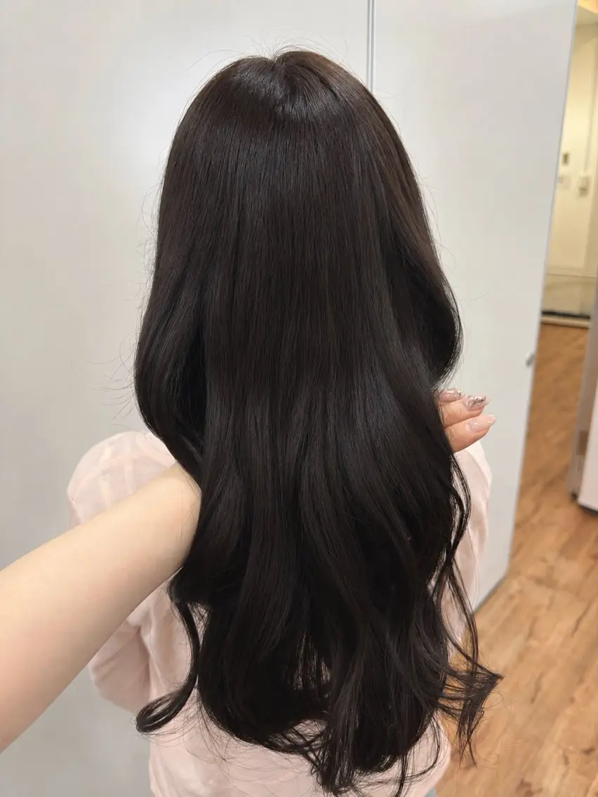 カラー 韓国ヘア🇰🇷🤍 Ruri루리🫧のヘアスタイル
