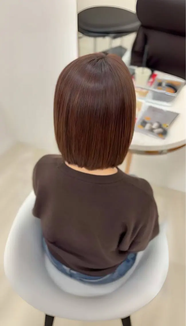 縮毛矯正 トリートメント tomoka/ 茶屋町/モデル募集中のヘアスタイル