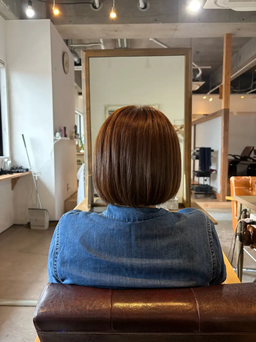 ミディアム カット ヘアカラー No.3 / かねたに🪞✨のヘアスタイル
