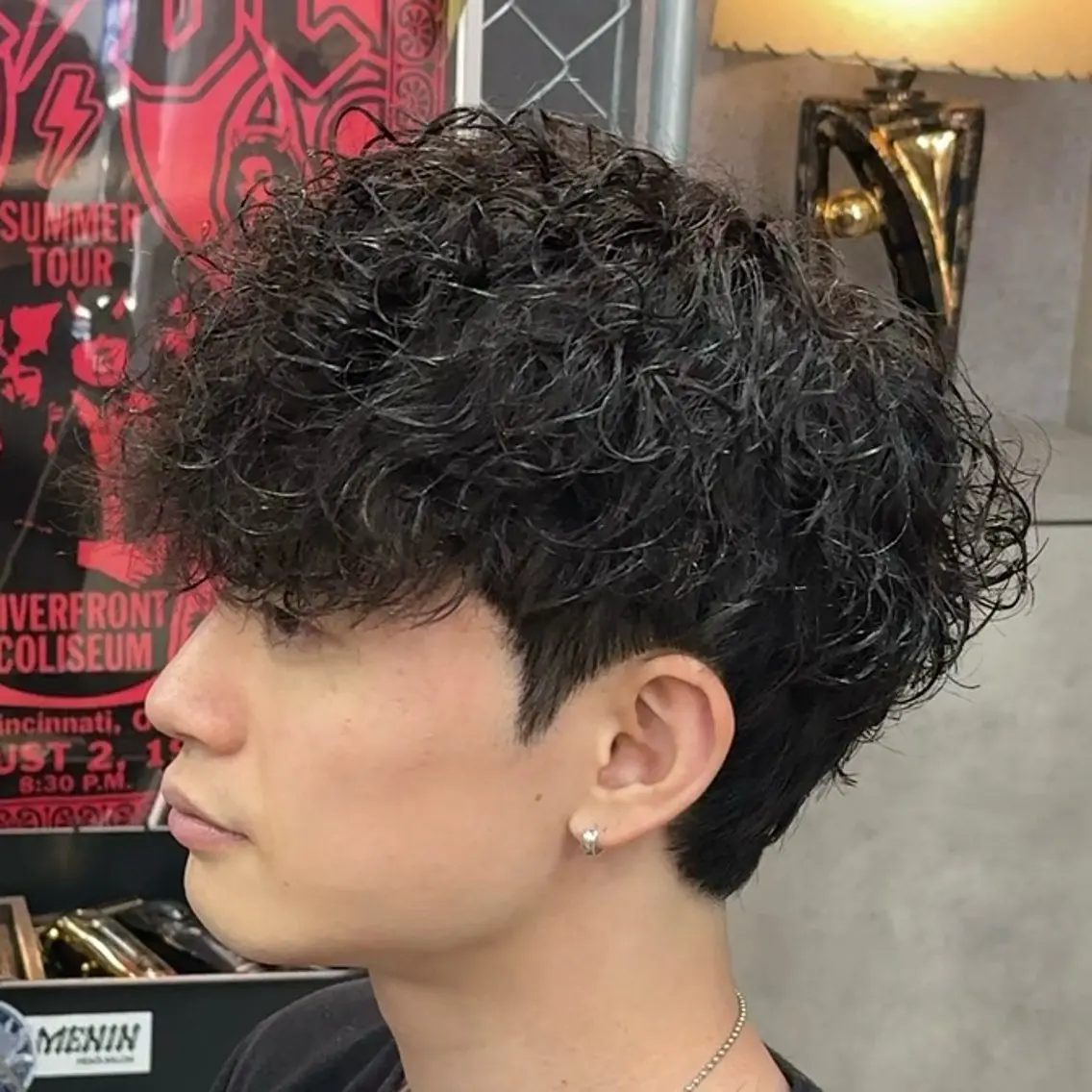 ショート パーマ メンズ メンズ専門🥸 フェード特化　涼太のヘアスタイル