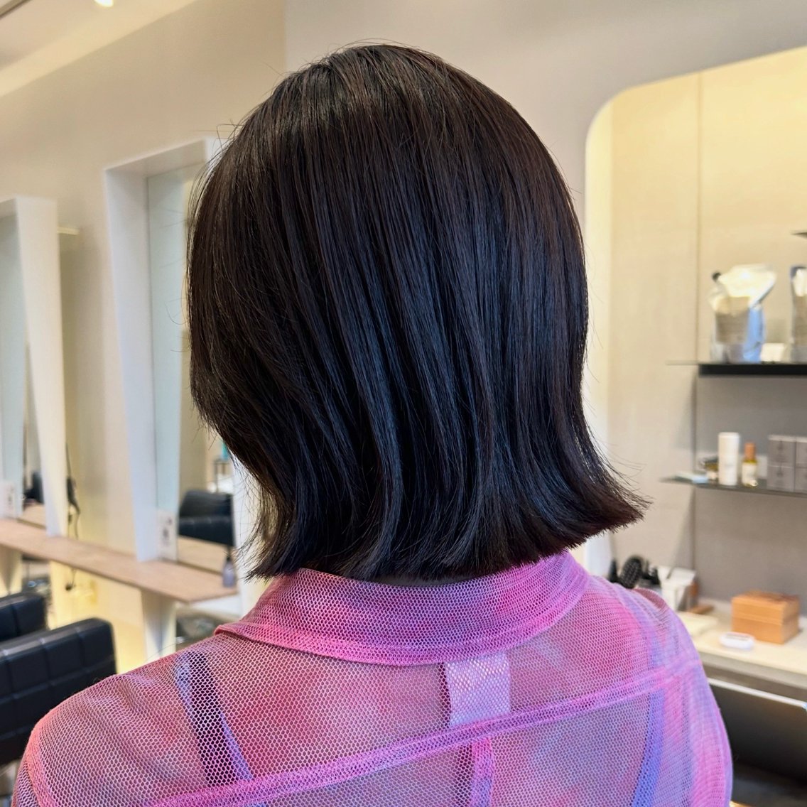 ミディアム 矢部 若葉のヘアスタイル