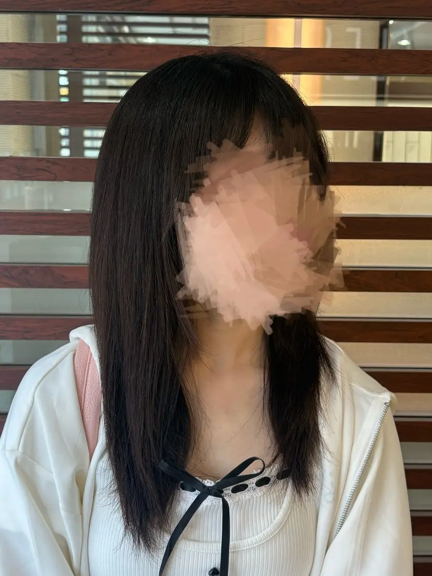 ロング カット 細田 舞乃のヘアスタイル