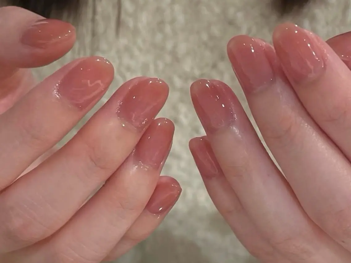 ワンカラー💅🤍(オフなし)の写真