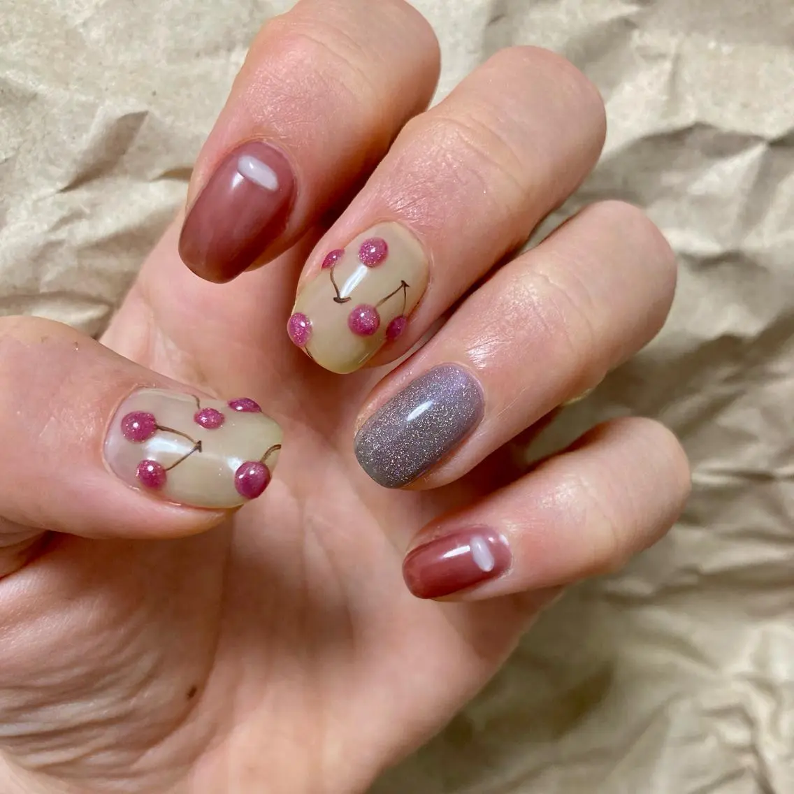 ネイル SecondMW _nail 川連のネイルデザイン