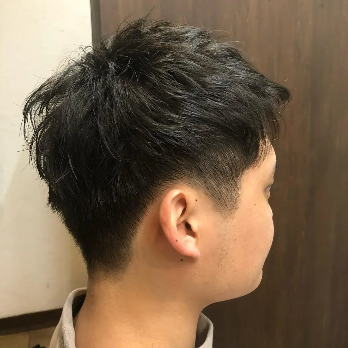 ショート メンズ メンズパーマ 刈り上げ アオトソラ いしざかのヘアスタイル